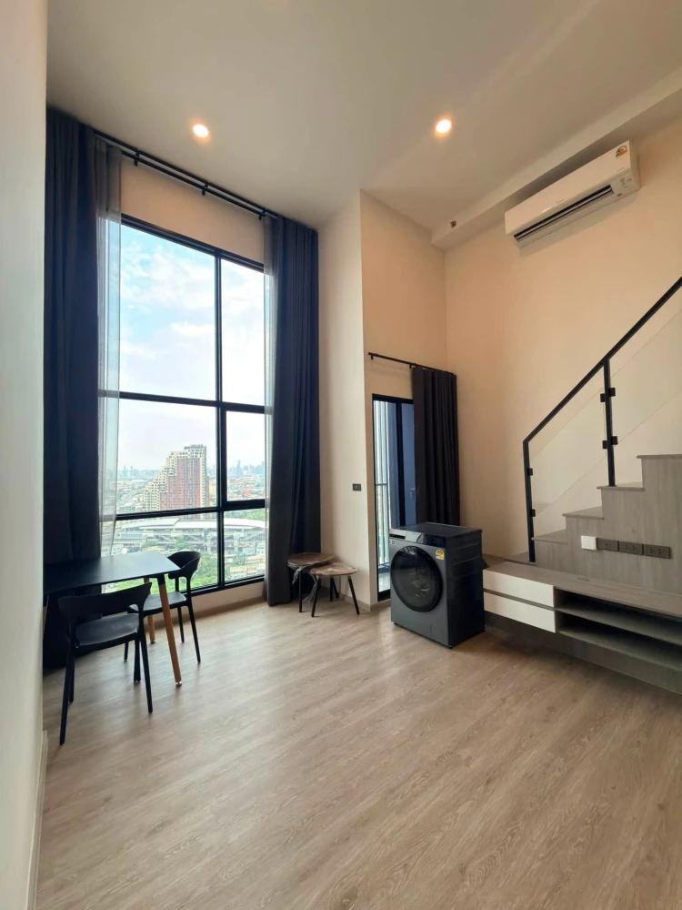 ให้เช่า Origin Plug & Play Sirindhorn Station ห้องแบบ Duplex พื้นที่กว้าง สิ่งอำนวยความสะดวกครบ พร้อมเข้าอยู่แล้วจ้า