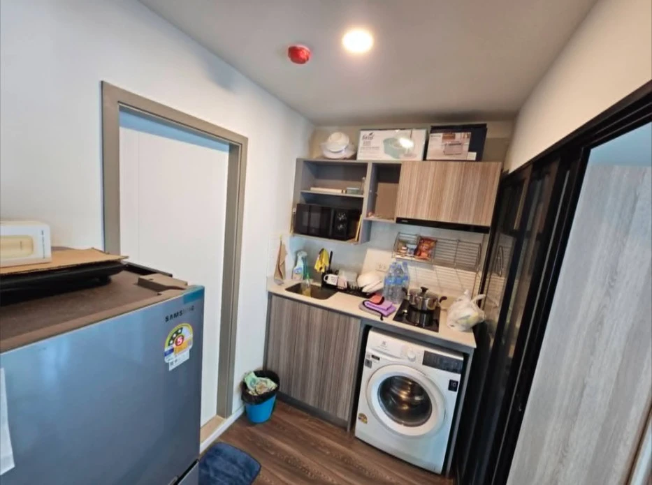 ให้เช่า Origin Ramintra 83 station ห้องกว้าง ฟังก์ชันครบ เครื่องใช้ไฟฟ้าครบ หิ้วกระเป๋าเข้าอยู่ได้เลย