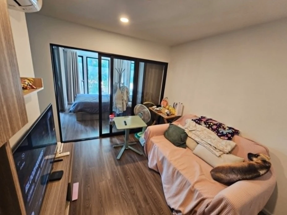 ให้เช่า Origin Ramintra 83 station ห้องกว้าง ฟังก์ชันครบ เครื่องใช้ไฟฟ้าครบ หิ้วกระเป๋าเข้าอยู่ได้เลย