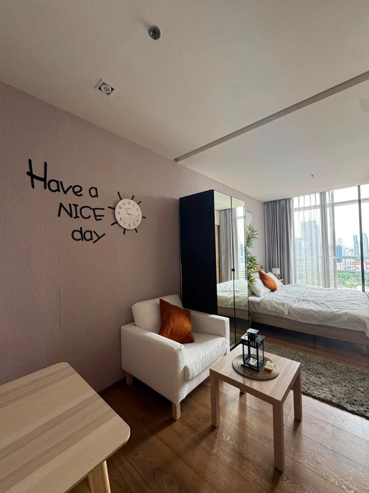 ให้เช่า Park 24 Origin Phrom Phong ห้องอยู่ชั้น 24 สูงมากๆ ตกแต่งครบเซต มาแต่ตัวเข้าอยู่ได้เลย
