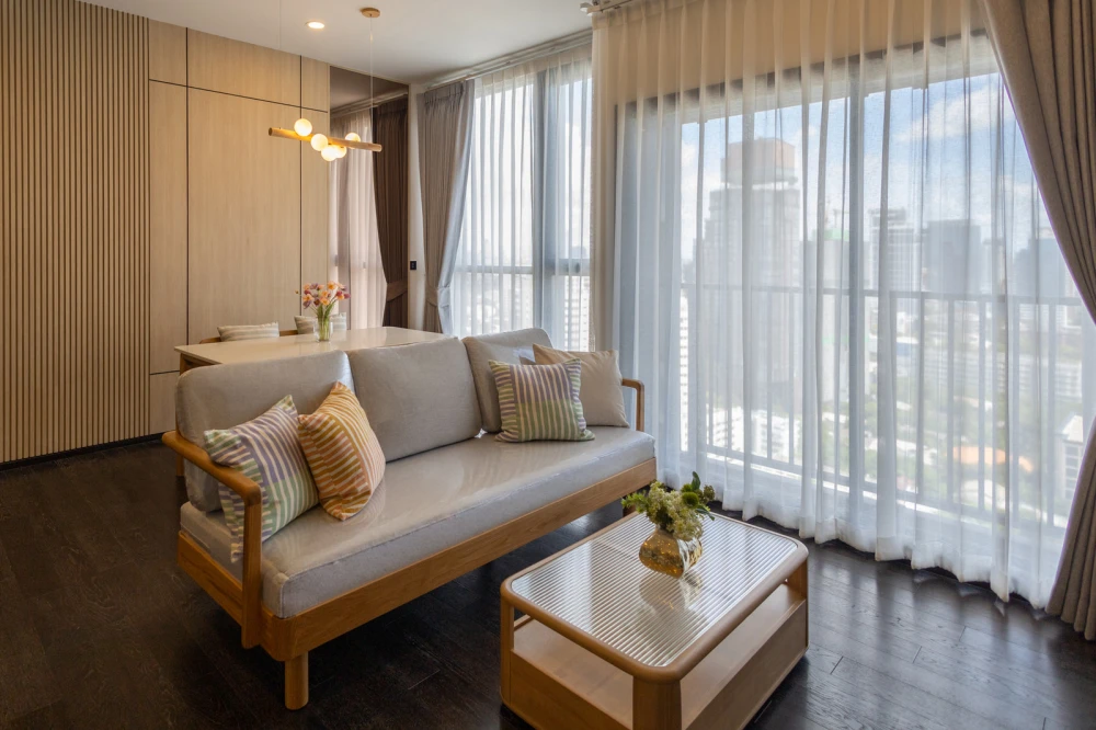 ให้เช่า Park Origin Thonglor ชั้น 25 ห้องน่าอยู่ แต่งครบ จองเลย