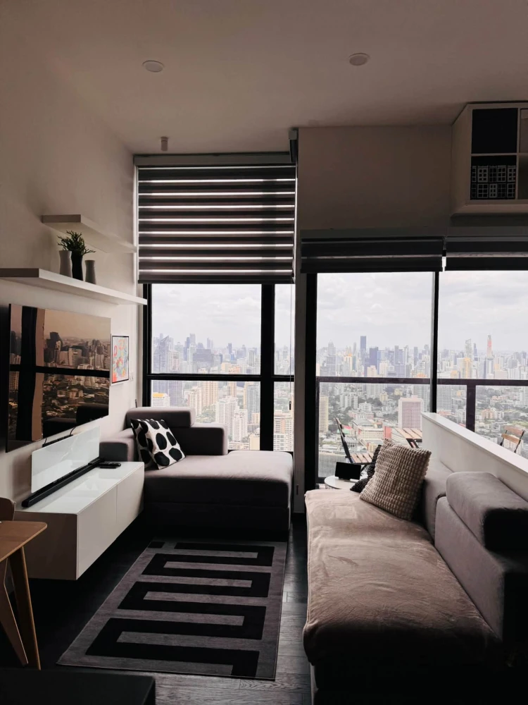 ให้เช่า Park Origin Thonglor ตึก C ชั้น 53 ห้องสวย วิวสูง แต่งครบ พร้อมพร้อมระบบ Smart Home ลากกระเป๋าเข้าอยู่ได้ทันที