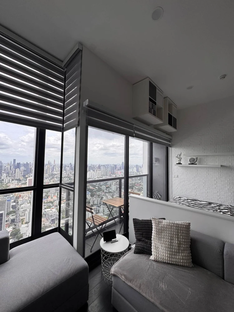 ให้เช่า Park Origin Thonglor ตึก C ชั้น 53 ห้องสวย วิวสูง แต่งครบ พร้อมพร้อมระบบ Smart Home ลากกระเป๋าเข้าอยู่ได้ทันที
