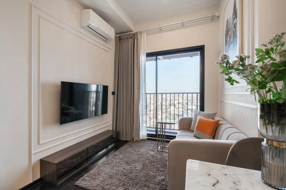 ให้เช่า Park Origin Thonglor Fully Furnished พร้อมเข้าอยู่ เฟอร์นิเจอร์ + เครื่องใช้ไฟฟ้าครบ