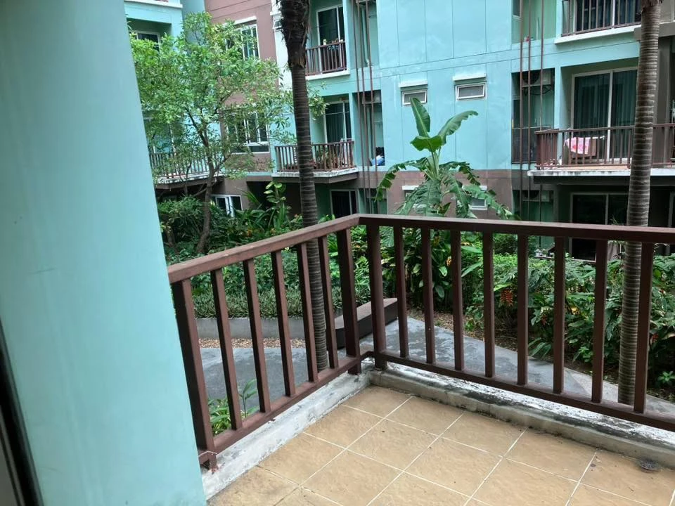 ให้เช่า Park Siri Condo Resort Bangsaen ห้องน่าอยู่ ทำเลดี มาพร้อมเฟอร์ครบครัน เห็นวิวสวน จองเลย