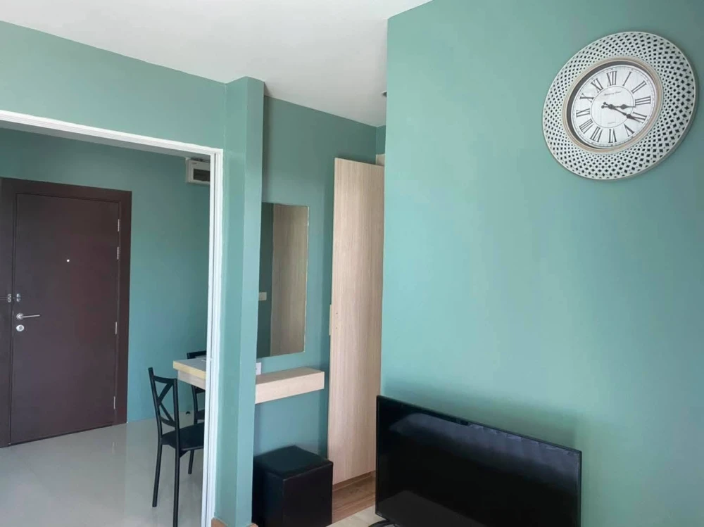 ให้เช่า Park Siri Condo Resort Bangsaen ห้องสีเขียวมินิมอล สิ่งอำนวยความสะดวกครบ จองด่วน