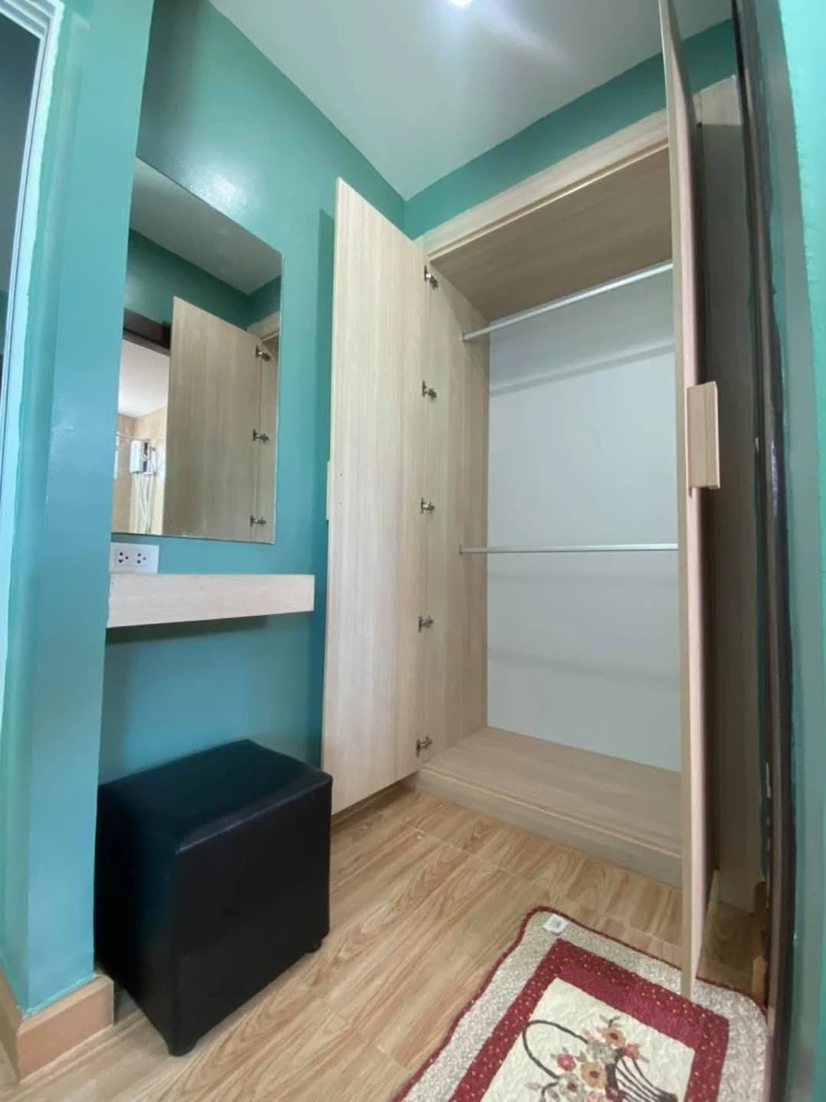 ให้เช่า Park Siri Condo Resort Bangsaen ห้องสีเขียวมินิมอล สิ่งอำนวยความสะดวกครบ จองด่วน