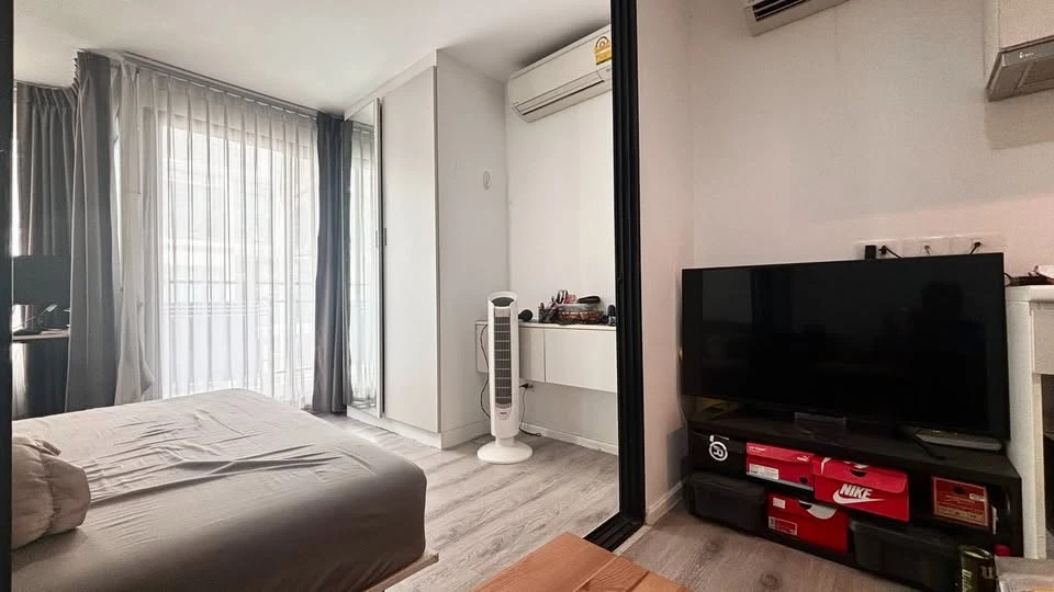 ให้เช่า Pause Sukhumvit 107 ห้องสตูดิโอ ทำเลดี เดินทางสะดวก เฟอร์ครบ รีบจองเลยตอนนี้