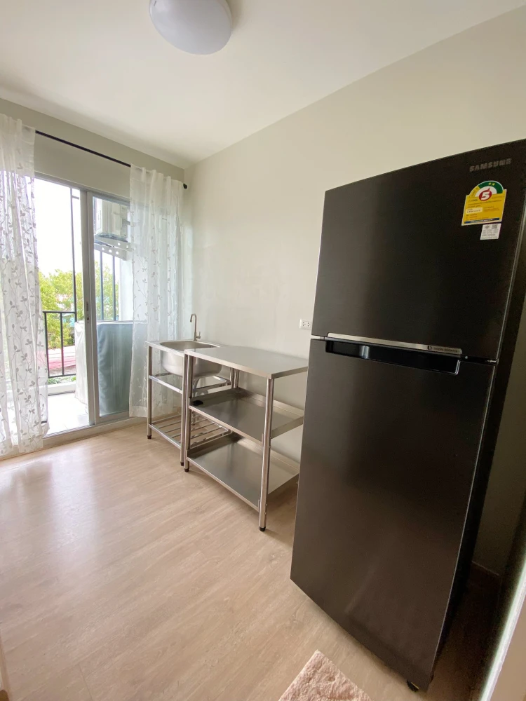 ให้เช่า Ploen Ploen Condominium Rangsit-Workpoint 1 ห้องน่าอยู่ เฟอร์และเครื่องใช้ไฟฟ้าครบครัน จองเลย