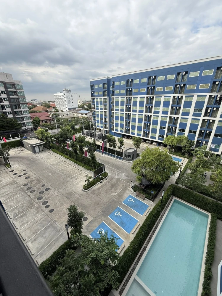 ให้เช่า Plum Condo แจ้งวัฒนะ ดอนเมือง ตึก B วิวสระว่ายน้ำ พร้อมเฟอร์นิเจอร์และเครื่องใช้ไฟฟ้า จองเลย