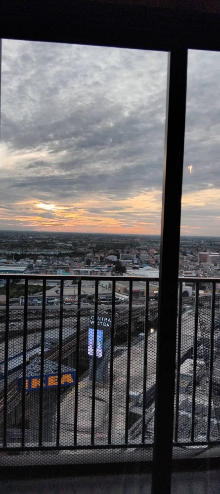 ให้เช่า Plum Condo Central Station ห้องชั้นสูง วิวเมือง พร้อมเฟอร์รีบจองเลย