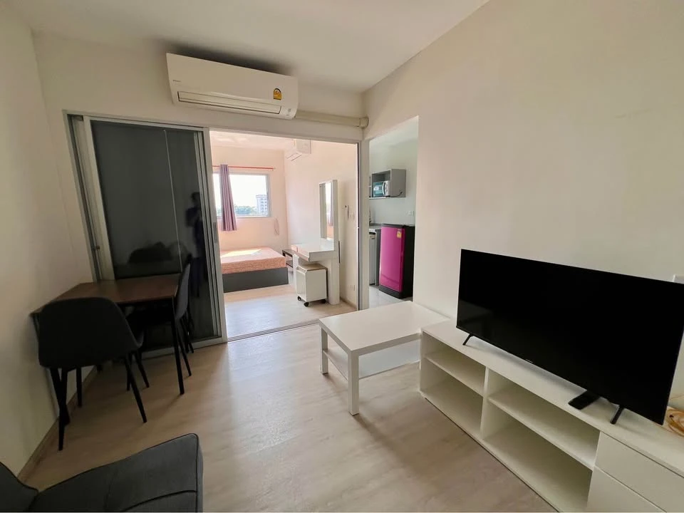 ให้เช่า Plum Condo Extra พระราม 2 (Phase 2) เครื่องใช้ไฟฟ้าครบมาก หิ้วกระเป๋าใบเดียวเข้าอยู่ได้เลย