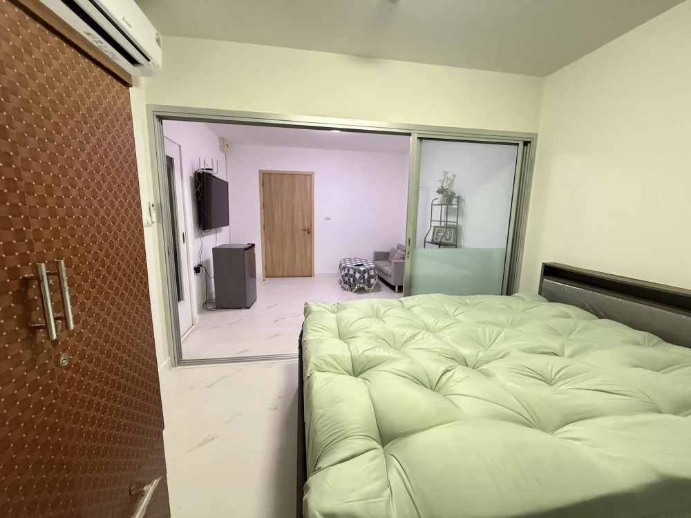 ให้เช่า Plum Condo Extra Rama 2 ห้องชั้น 5 มาพร้อมเฟอร์และสิ่งอำนวยความสะดวกครบครัน จองเลย