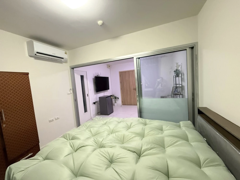 ให้เช่า Plum Condo Extra Rama 2 ห้องชั้น 5 มาพร้อมเฟอร์และสิ่งอำนวยความสะดวกครบครัน จองเลย