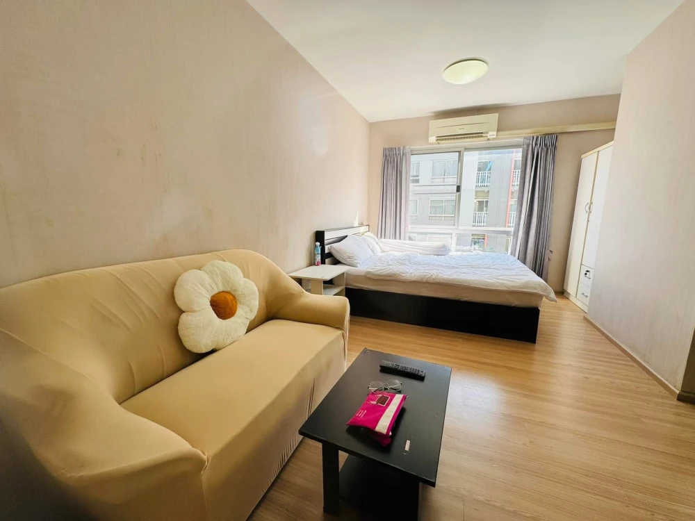 ให้เช่า Plum Condo Ladprao 101 ห้องน่าอยู่ มาพร้อมเฟอร์ครบครัน หิ้วกระเป๋าเข้าอยู่ได้เลย