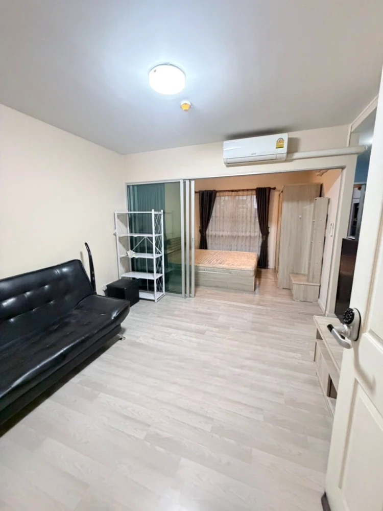 ให้เช่า Plum Condo Laemchabang ห้องมุมคนไม่พลุกพล่าน เฟอร์นิเจอร์ครบครัน หิ้วกระเป๋าเข้าอยู่ได้เลยจ้า
