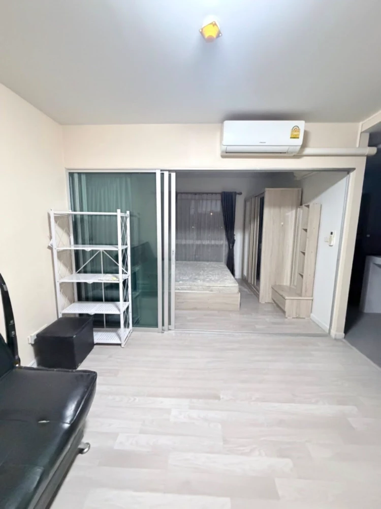 ให้เช่า Plum Condo Laemchabang ห้องมุมคนไม่พลุกพล่าน เฟอร์นิเจอร์ครบครัน หิ้วกระเป๋าเข้าอยู่ได้เลยจ้า