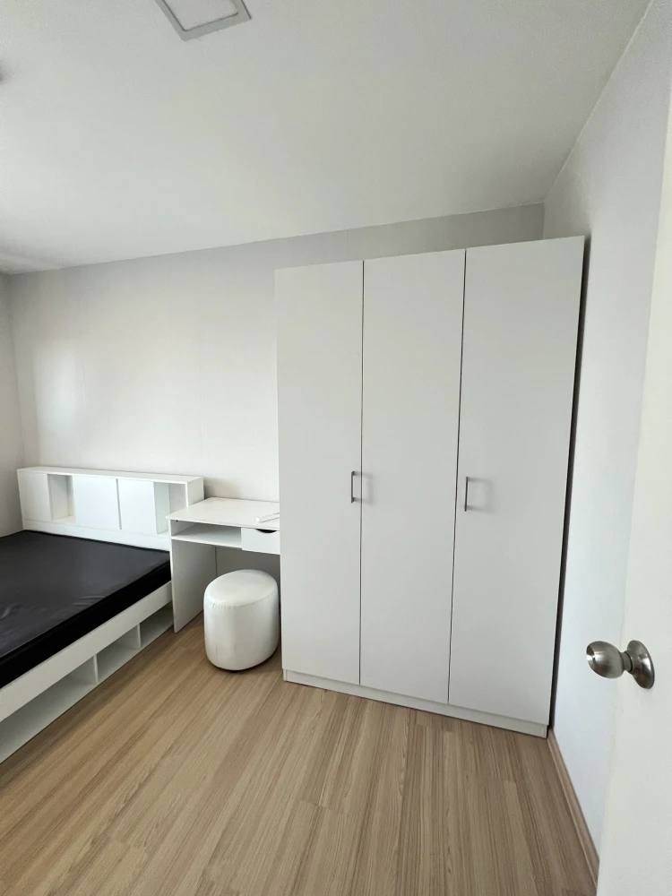 ให้เช่า Plum Condo Mix Chaengwattana ห้องพร้อมอยู่ เฟอร์ เครื่องใช้ไฟฟ้าครบ พลาดแล้วจะเสียดาย