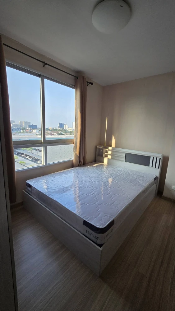 ให้เช่า Plum Condo Nawamin ห้องชั้น 8 มาพร้อมเฟอร์นิเจอร์และเครื่องใช้ไฟฟ้าครบครัน รีบจองเลยจ้า