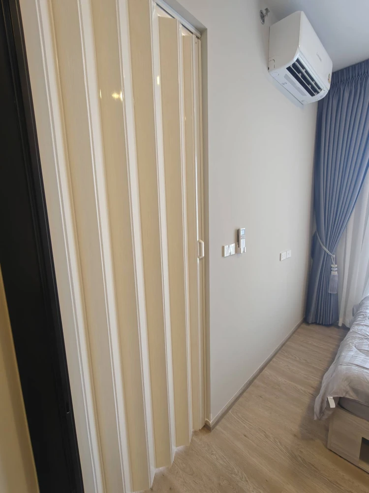 ให้เช่า Plum Condo New West ชั้น 12 วิวใกล้สวน ห้องมุมติดบันได (สงบ) เฟอร์นิเจอร์และเครื่องใช้ไฟฟ้าครบ