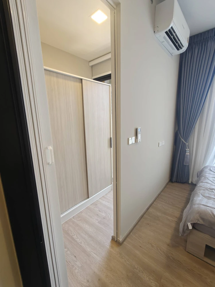 ให้เช่า Plum Condo New West ชั้น 12 วิวใกล้สวน ห้องมุมติดบันได (สงบ) เฟอร์นิเจอร์และเครื่องใช้ไฟฟ้าครบ