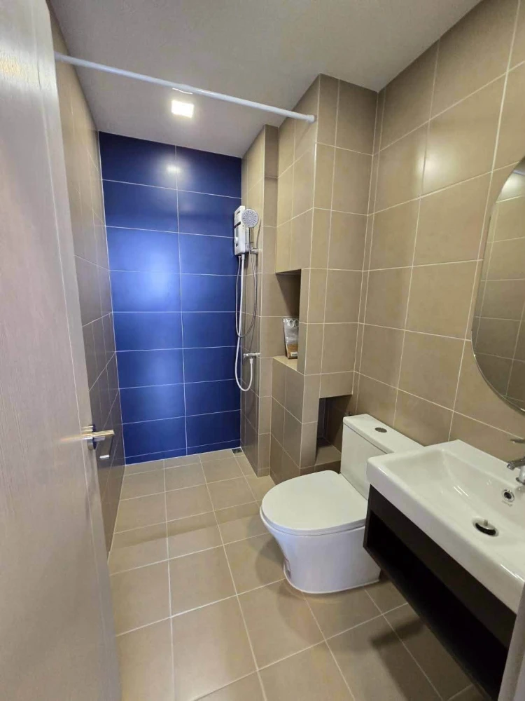 ให้เช่า Plum Condo New west ห้องอยู่ชั้นสูงมากๆ วิวสูงรับลมเย็น ชุดเฟอร์ฯ ครบ พร้อมเข้าอยู่