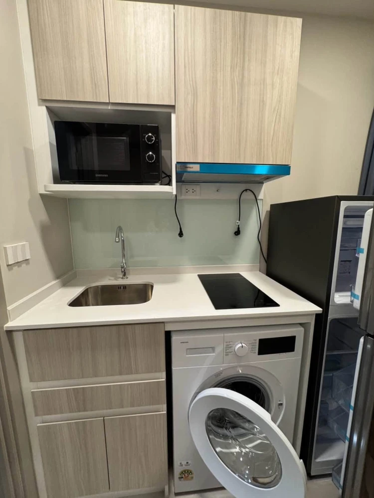 ให้เช่า Plum Condo New west ห้องอยู่ชั้นสูงมากๆ วิวสูงรับลมเย็น ชุดเฟอร์ฯ ครบ พร้อมเข้าอยู่