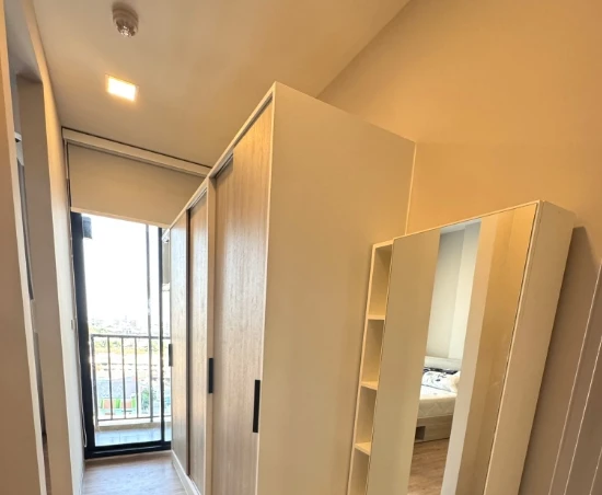 ให้เช่า Plum Condo New West Bangyai ชั้น 11 วิวเมือง แต่งครบ น่าอยู่ จองเลย