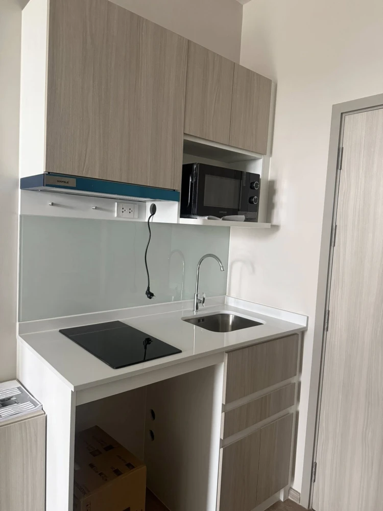ให้เช่า Plum Condo New West Bangyai  ห้องน่าอยู่ เฟอร์พร้อม ชั้นสูง ห้องริม จองเลย