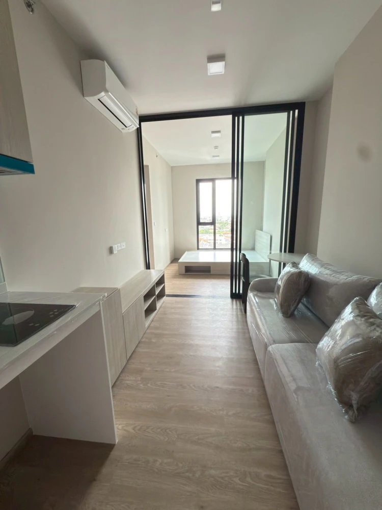 ให้เช่า Plum Condo New West Bangyai ห้องพร้อมอยู่ เฟอร์พร้อม ชั้นสูง จองเลย