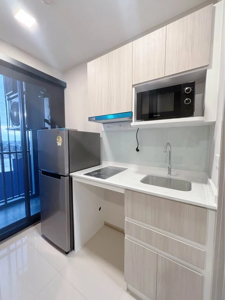 ให้เช่า Plum Condo New West Bangyai 1 ห้องนอน 1 ห้องน้ำ มาพร้อมเฟอร์และสิ่งอำนวยความสะดวกครบครัน จองเลย