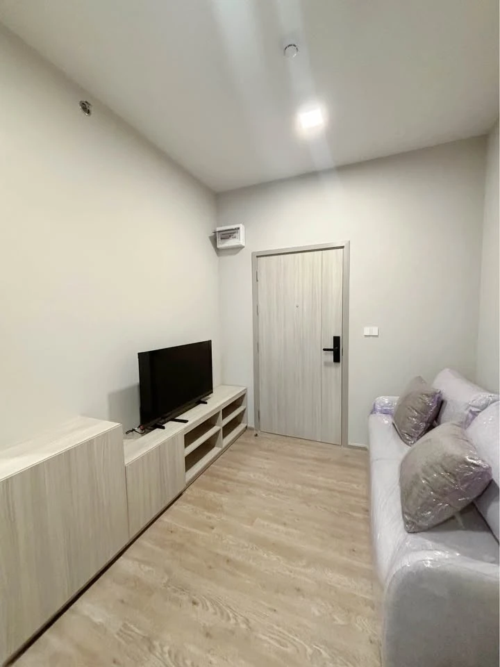 ให้เช่า Plum Condo New West Bangyai 1 ห้องนอน 1 ห้องน้ำ มาพร้อมเฟอร์และสิ่งอำนวยความสะดวกครบครัน จองเลย