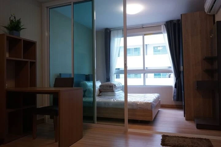 ให้เช่า Plum Condo Paholyothin 89 ชั้น 4 ห้องกั้น แต่งครบ พร้อมเข้าอยู่ จองเลย ด่วนๆ