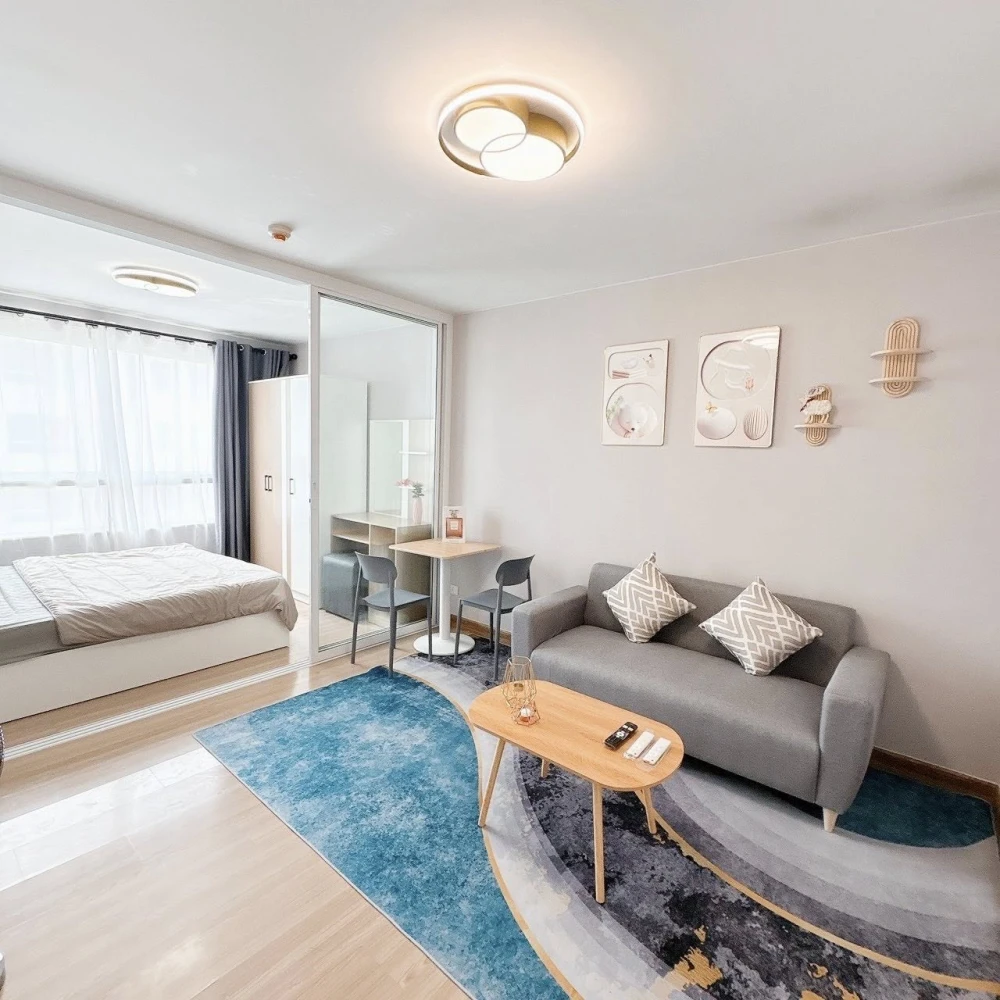 ให้เช่า Plum Condo Paholyothin 89 ชั้น 6 ห้องสวย แต่งครบ ห้องกั้นเป็นสัดส่วน จองเลย ด่วนๆ