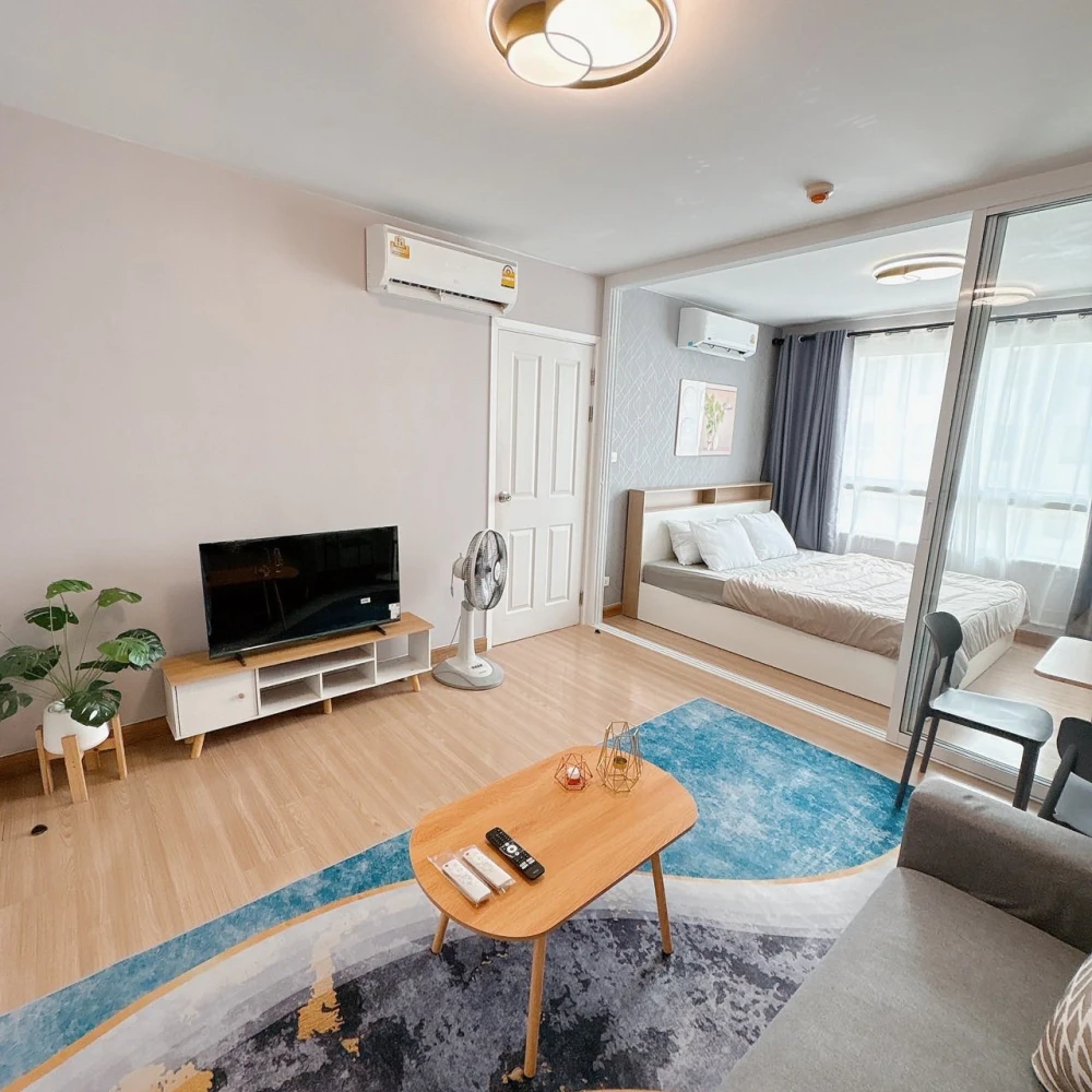 ให้เช่า Plum Condo Paholyothin 89 ชั้น 6 ห้องสวย แต่งครบ ห้องกั้นเป็นสัดส่วน จองเลย ด่วนๆ