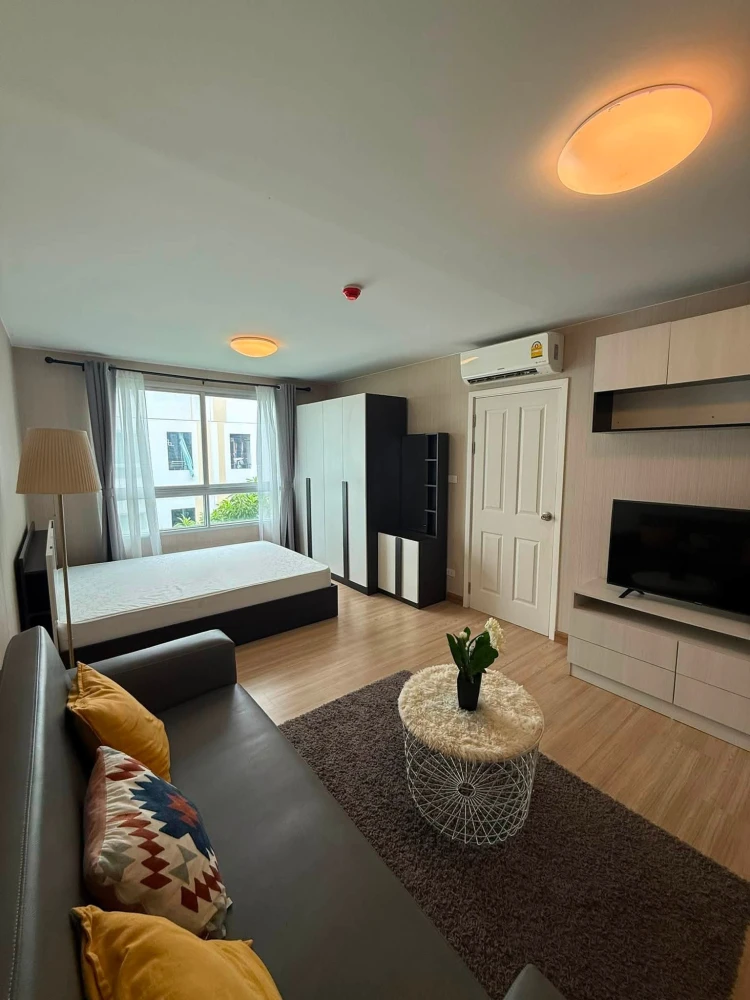 ให้เช่า Plum Condo Paholyothin 89 ห้องชั้น 4 เฟอร์นิเจอร์ครบครัน วิวสวน พลาดแล้วจะเสียใจ