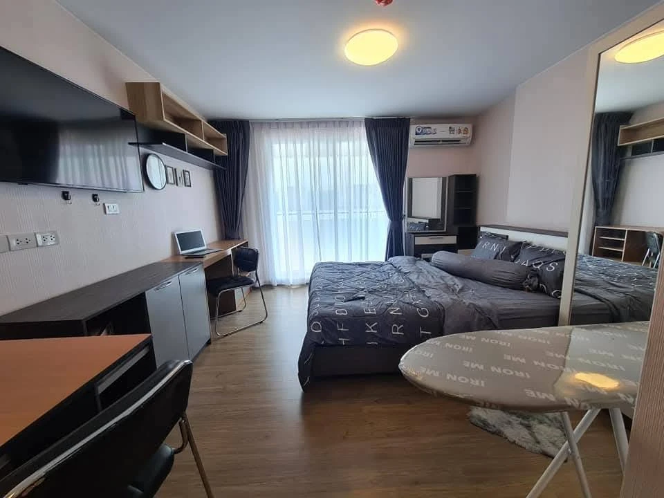 ให้เช่า Plum Condo Paholyothin 89 ห้องชั้น 7 เฟอร์นิเจอร์ครบครัน หิ้วกระเป๋าเข้าอยู่ได้เลยจ้า