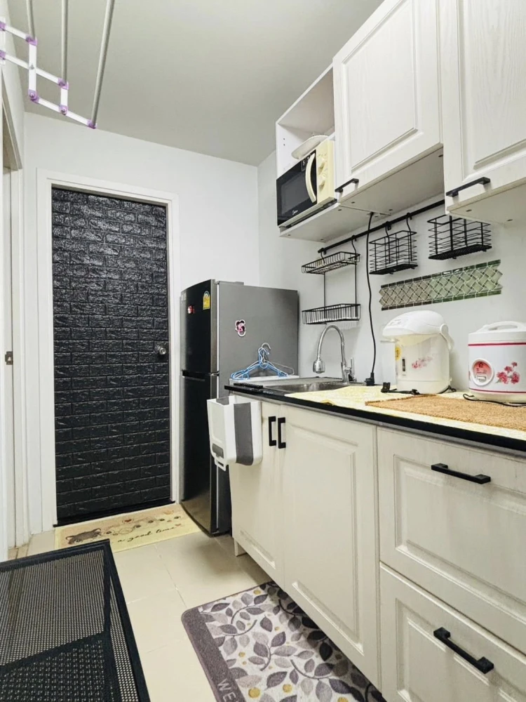 ให้เช่า Plum Condo Paholyothin 89 ห้องน่าอยู่ สิ่งอำนวยความสะดวกครบครัน โซฟาสีน้ำตาลน่านั่ง ห้ามพลาด