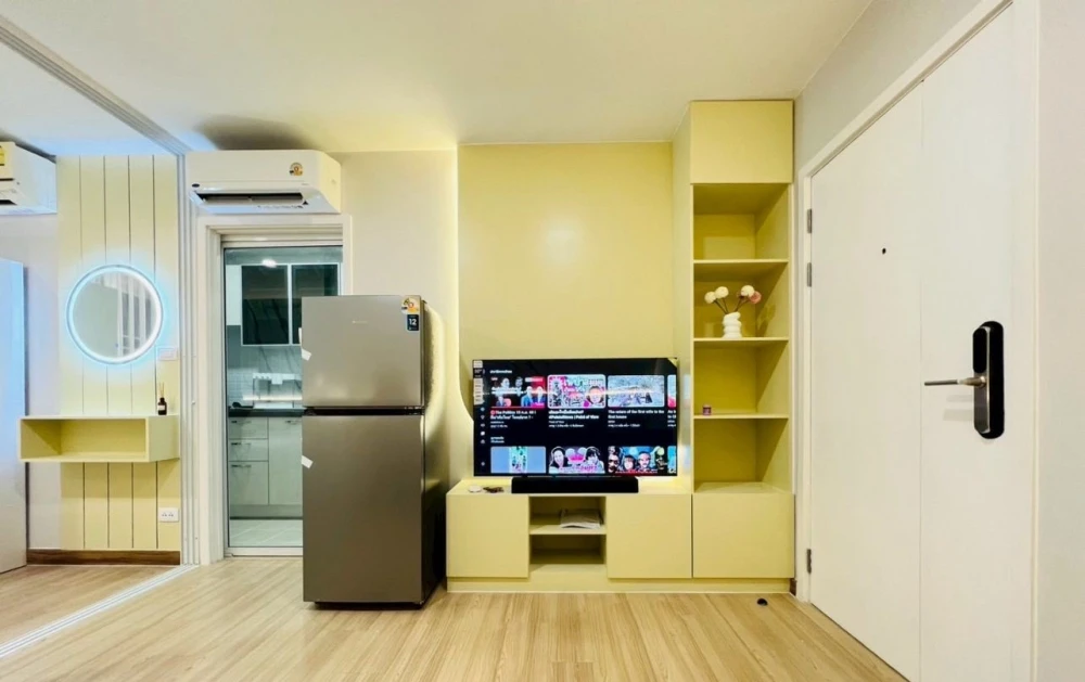 ให้เช่า Plum Condo Paholyothin 89 ห้องแต่งสวยสุดปัง บิ้วอินผนังและเฟอร์นิเจอร์อย่างดี จองเลยตอนนี้