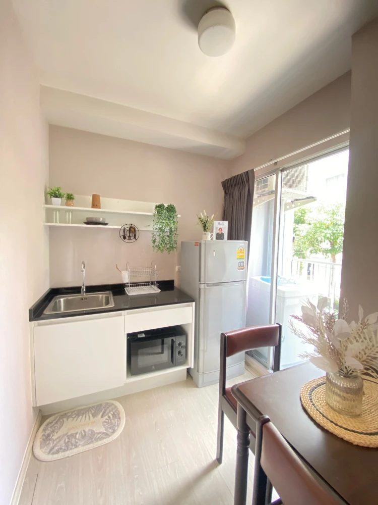 ให้เช่า Plum Condo Park Rangsit ชั้น 2 ห้องมุม แต่งครบ น่าอยู่ สนใจจองเลย อย่ารอช้า