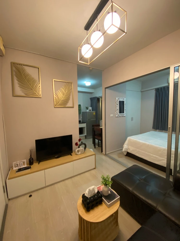 ให้เช่า Plum Condo Park Rangsit ชั้น 2 ห้องมุม แต่งครบ น่าอยู่ สนใจจองเลย อย่ารอช้า