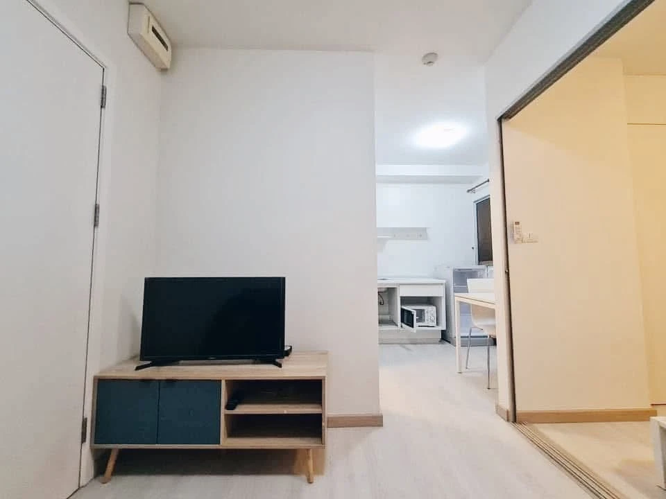 ให้เช่า Plum Condo Park Rangsit ห้องชั้น 7 มาพร้อมเฟอร์นิเจอร์ครบครัน หิ้วกระเป๋าเข้าอยู่ได้เลยจ้า