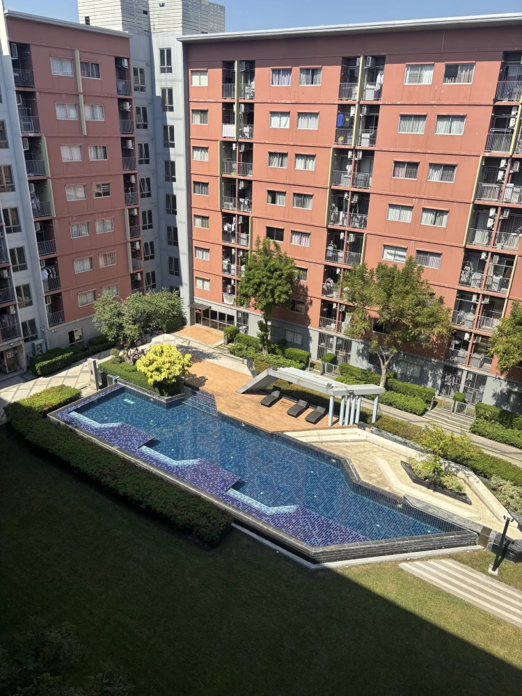 ให้เช่า Plum Condo Park Rangsit ห้องชั้น 7 มาพร้อมเฟอร์นิเจอร์ครบครัน เดินทางสะดวก ห้ามพลาด