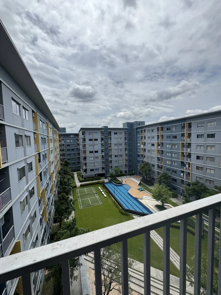 ให้เช่า Plum Condo Park Rangsit ห้องมุมให้ความเป็นส่วนตัว แต่งสวยคุมโทน ติดวอลเปเปอร์อย่างดี ห้ามพลาด