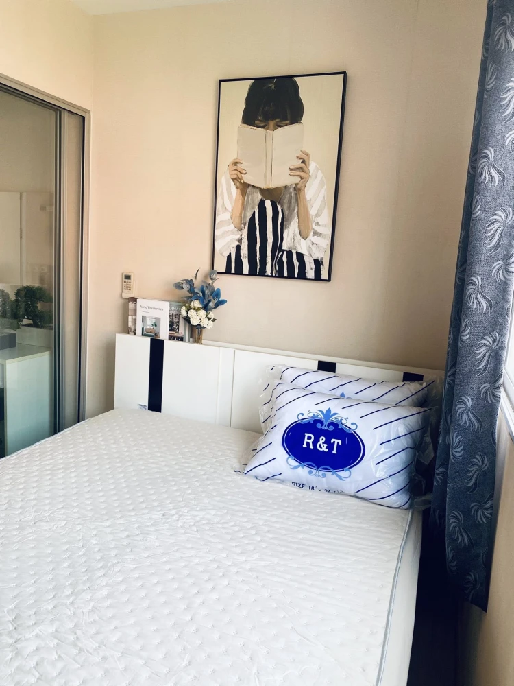 ให้เช่า Plum Condo Park Rangsit ห้องแต่งสวยโมเดิร์นคลาสสิก เฟอร์ครบครัน วิวสระว่ายน้ำ จองเลย