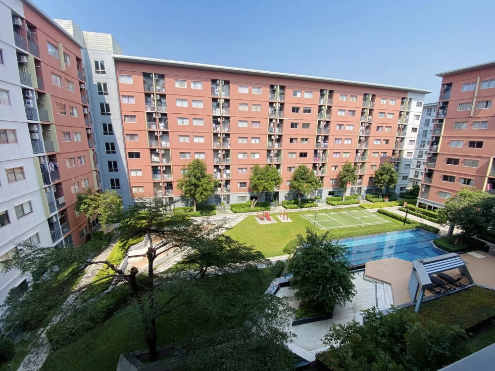 ให้เช่า Plum Condo Park Rangsit ห้องแต่งสวยโมเดิร์นคลาสสิก เฟอร์ครบครัน วิวสระว่ายน้ำ จองเลย