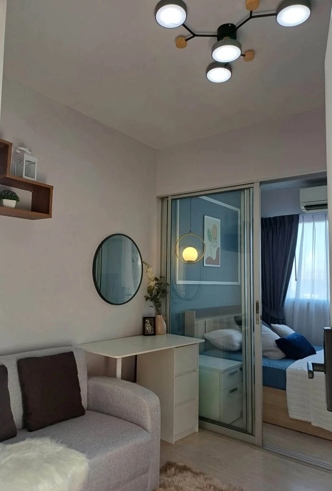 ให้เช่า Plum Condo Park Rangsit ห้องแต่งสวย เฟอร์นิเจอร์บิวท์อินอย่างดี จองเลย