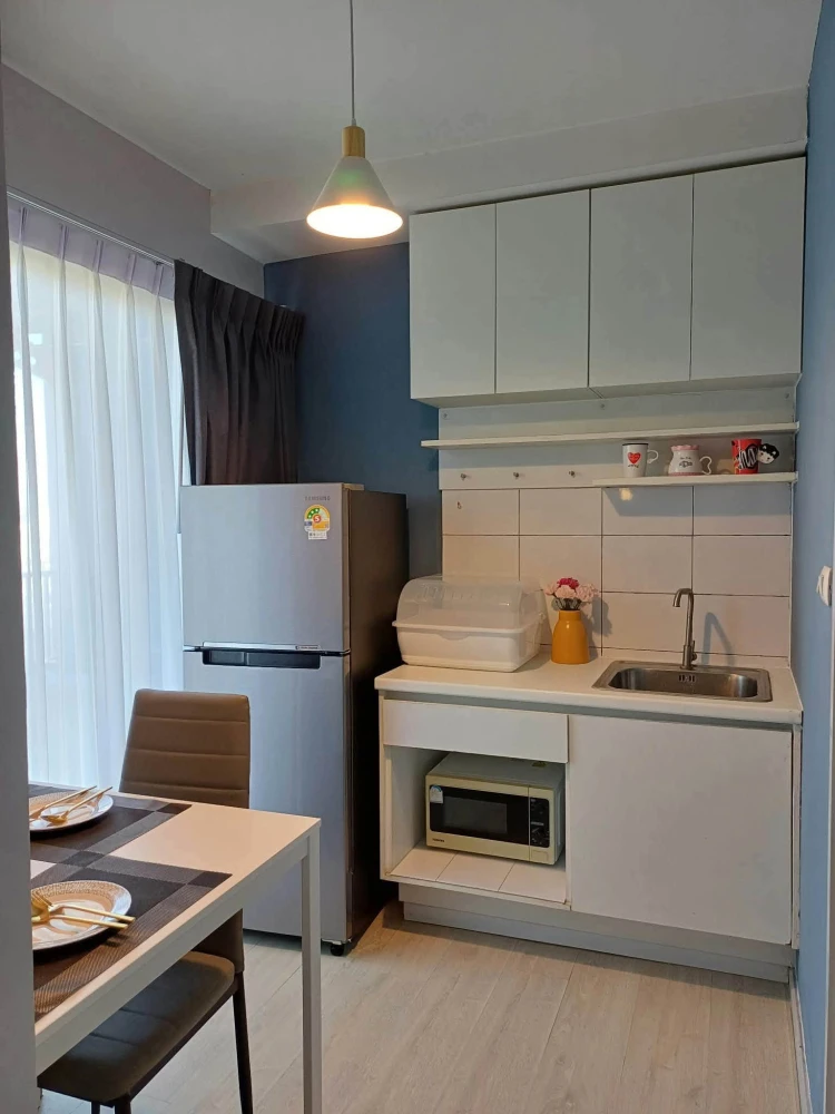 ให้เช่า Plum Condo Park Rangsit ห้องแต่งสวย เฟอร์นิเจอร์บิวท์อินอย่างดี จองเลย