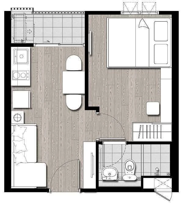 ให้เช่า Plum Condo Pinklao Station ห้องพร้อมอยุ่ สิ่งอำนวยความสะดวกครบ ราคาอย่างโดน จองเลย อย่าพลาด