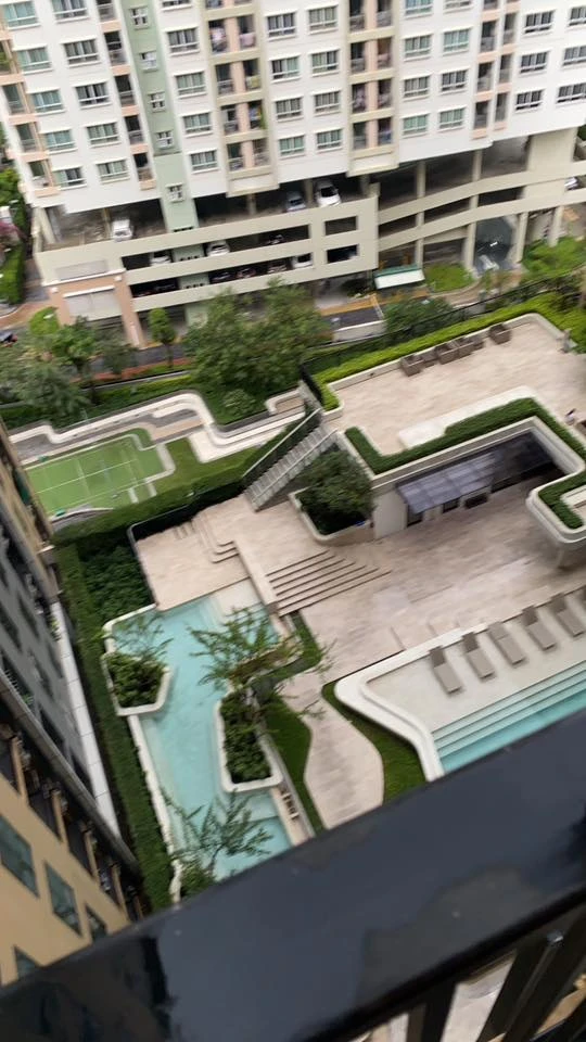 ให้เช่า Plum Condo Pinklao Station 1 ห้องนอน 1 ห้องน้ำ เฟอร์นิเจอร์ครบครัน วิวสระสวย รีบจองเลยตอนนี้